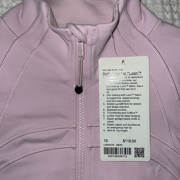 Limited Edition Lululemon Define Jacket - Picture 2 of 4